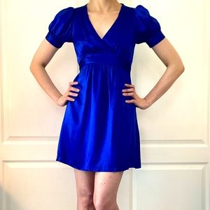 Betsey Johnson Cobalt Blue Dress Size 2
